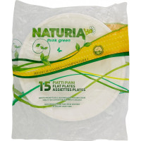 Naturia bio Piatti Piani 15 pz.