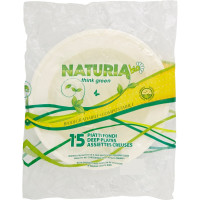 Naturia bio Piatti Fondi 15 pz.