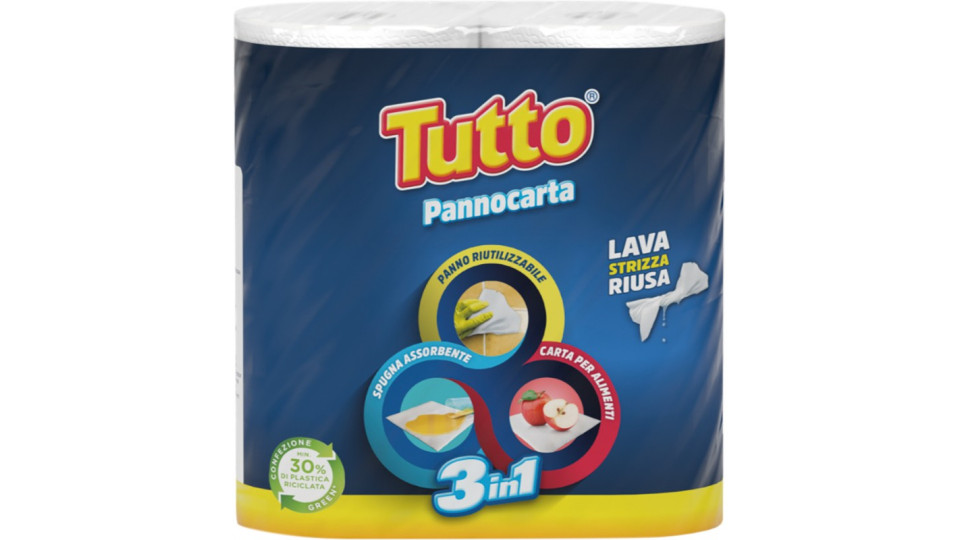 Tutto Pannocarta 3 in1 2 pz
