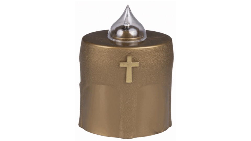 Lumino benedictio gold 150 gg elettrico