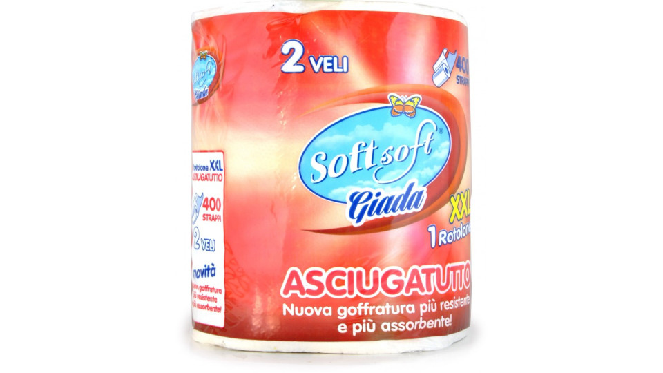Soft Soft bobina xxl giada 400 strappi