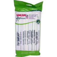 Samurài BioNature Cannucce con snodo 24cm - Ø 5mm - Verdi...