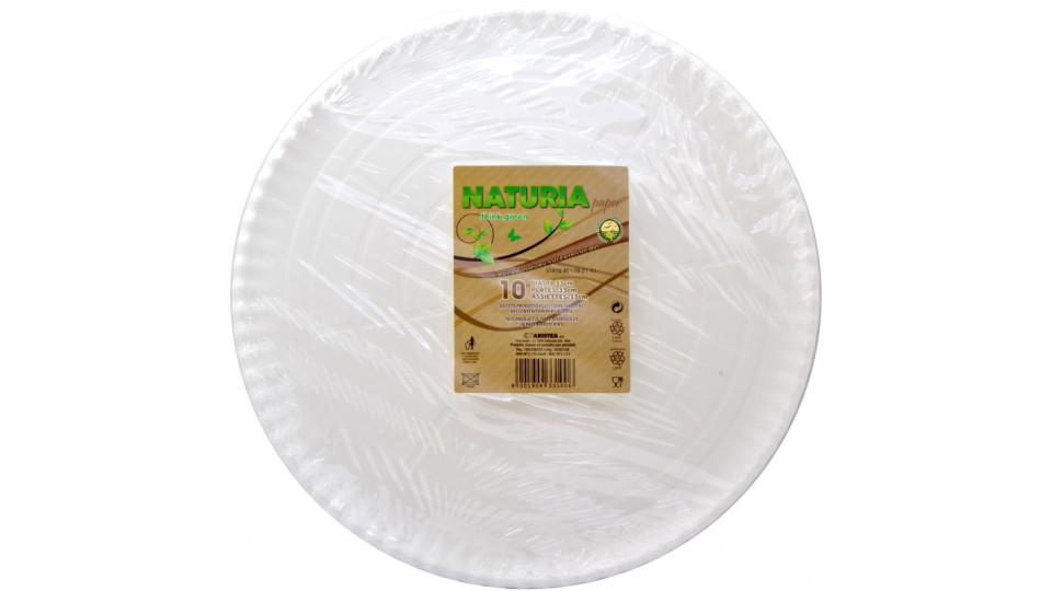 Aristea naturia piatti cm.33 bio x10