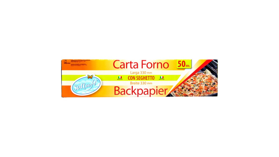 Soft Soft carta da forno con seghetto mt.50
