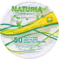 Naturia piatti materbi fondi bio x50 pz