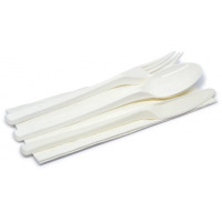 Aristea tris posate + tovagliolo pla-bio x500