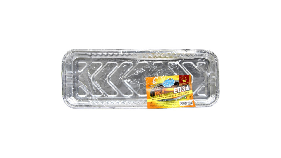 Soft Soft contenitori per forno ed34 crostata pz.6