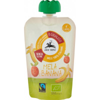 Alce Nero bio purea mela e banana gr.100
