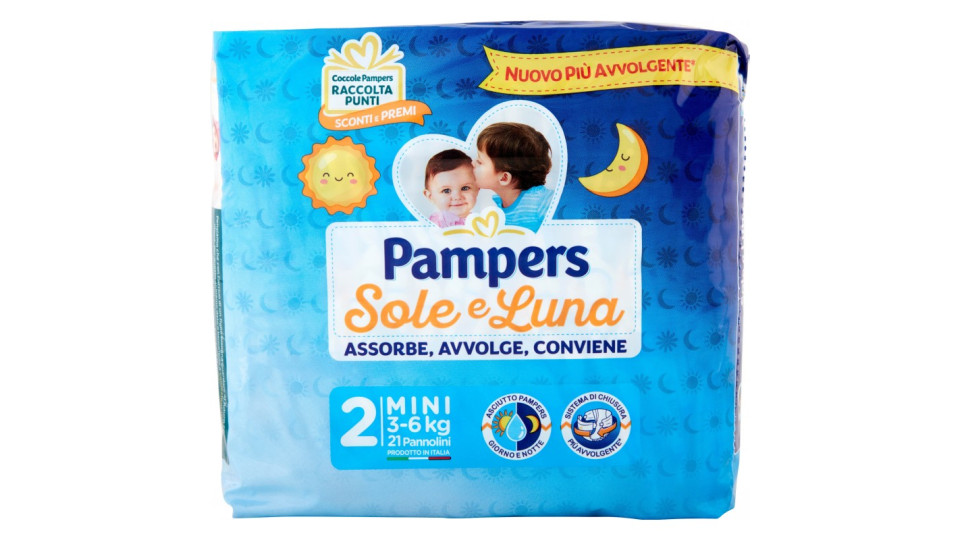 Pampers Sole e Luna Mini pz.21