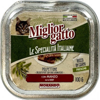 Migliorgatto specialità italiane polpettone con manzo gr.100