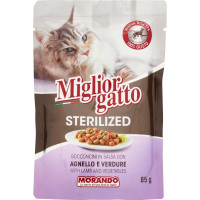 Migliorgatto Sterilized Bocconcini in Salsa con Agnello e...