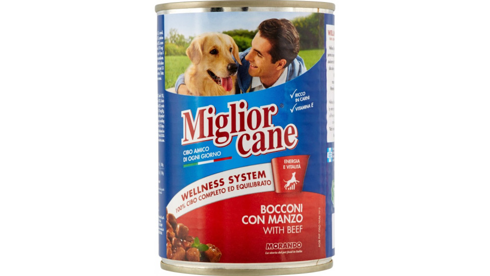 Migliorcane bocconcini di manzo - gr.400