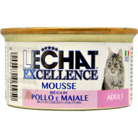 Lechat mousse adult pollo/maiale gr.85