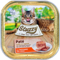Mister stuzzy cat vaschetta tacchino gr.100