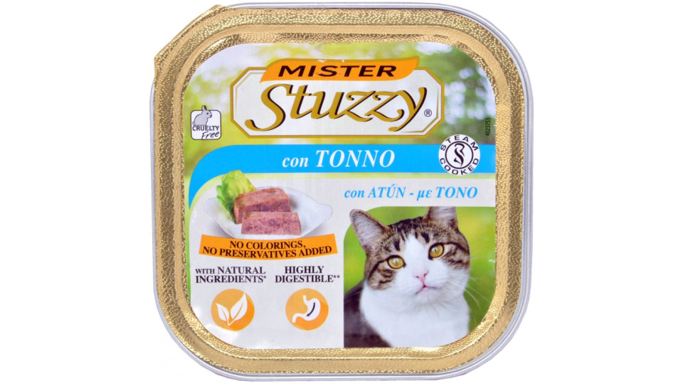 Mister Stuzzy Cat con tonno gr.100