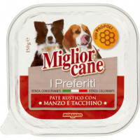 Migliorcane I Preferiti Patè Rustico con Manzo e Tacchino 150 g