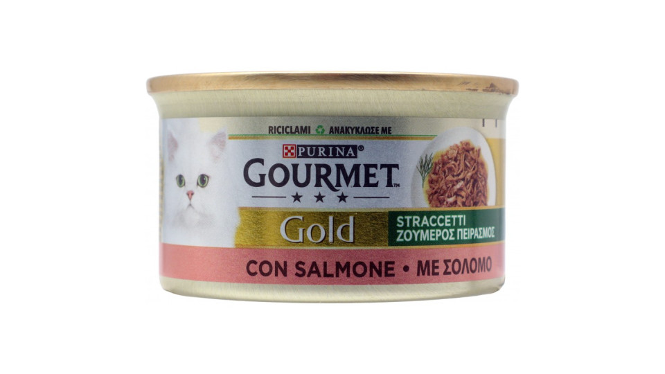 Gourmet gold straccetti di salmone gr.85x4