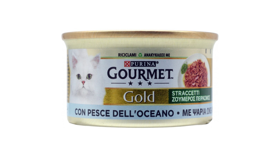 Gourmet gold stracetti di pesce oceano gr.85x4