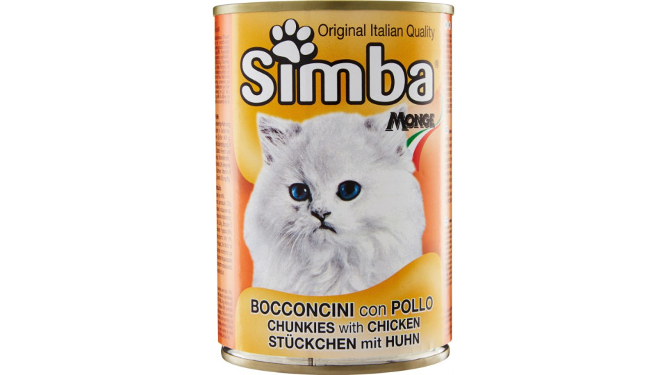 Simba Bocconcini con Pollo per gatti 415 gr.