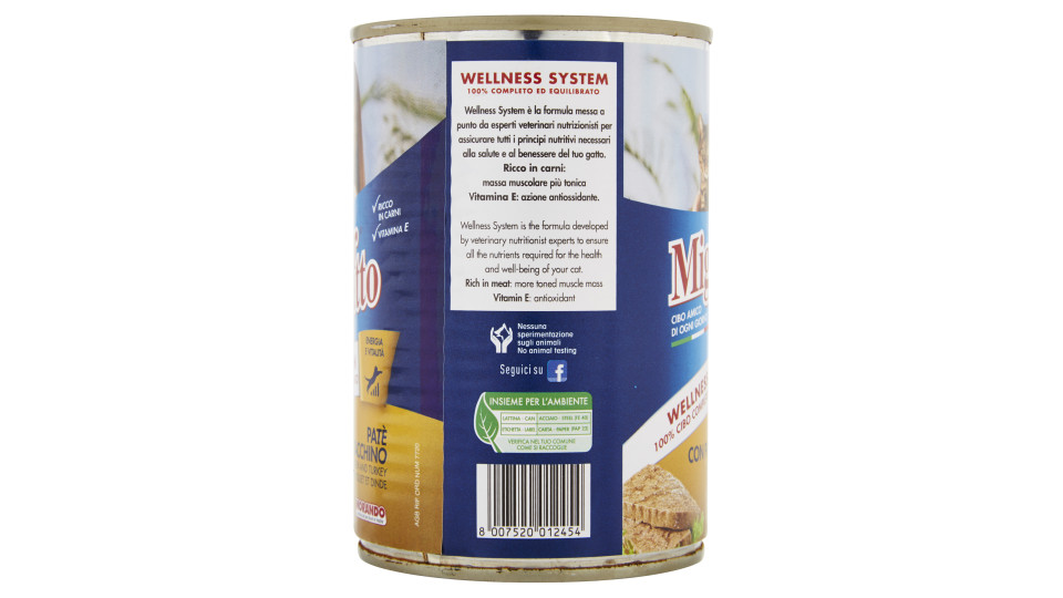 Migliorgatto pate pollo tacchino - gr.400