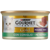PURINA GOURMET Gold Gatto Mousse con Coniglio lattina 85 g