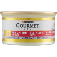 PURINA GOURMET Gold Gatto Mousse per gattini con Vitello...