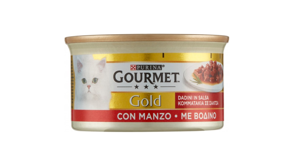 Gourmet gold manzo dadini - gr.85