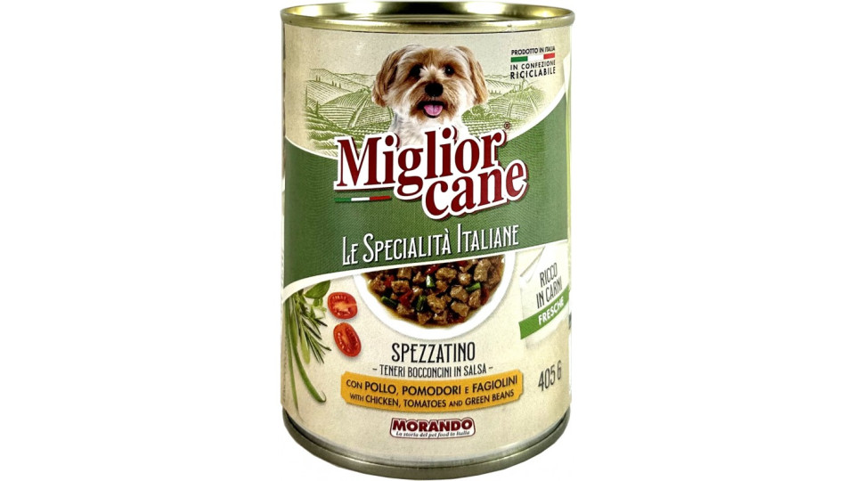 Migliorcane specialità italiane bocconcini con pollo pomodoro...