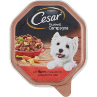 Cesar vaschetta filetti manzo pasta carote. gr150