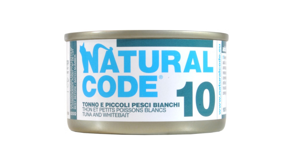 Natural code tonno piccoli pesci b gr.85