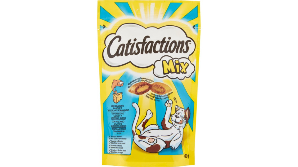 Catisfactions Mix con Delizioso Salmone e Stuzzicante...