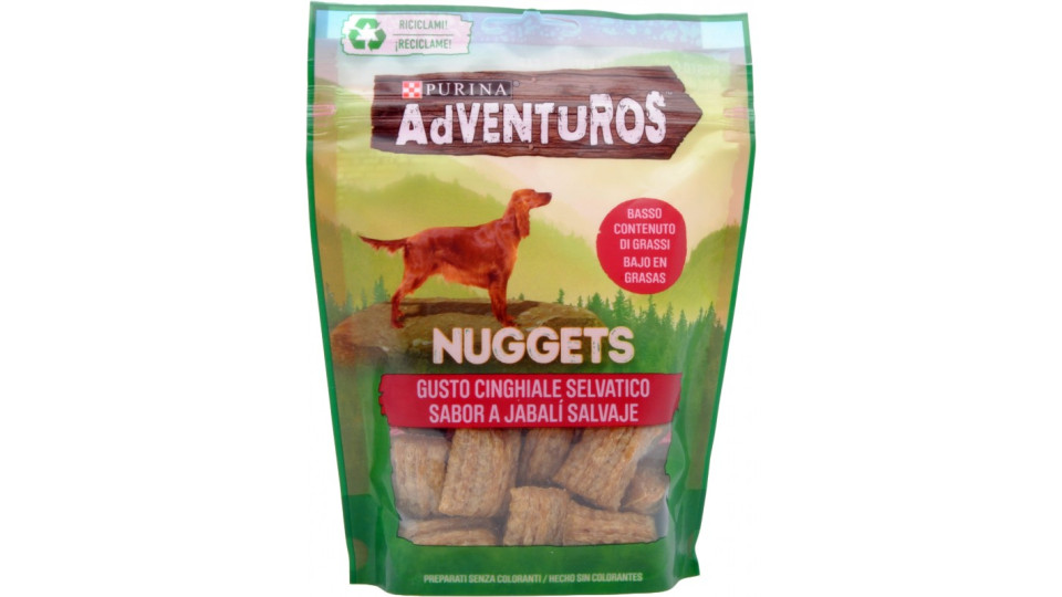 Firskies ADVENTUROS Nuggets Cinghiale gr.90