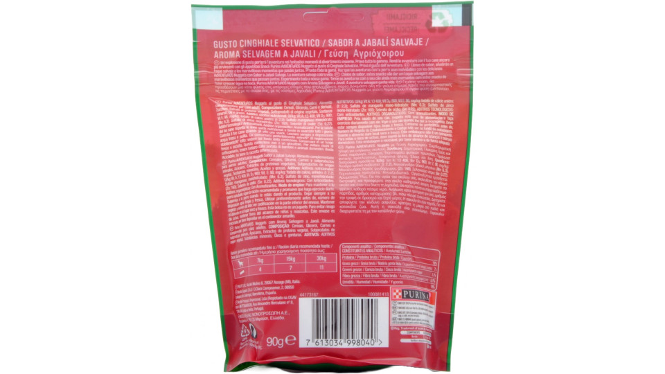 Firskies ADVENTUROS Nuggets Cinghiale gr.90