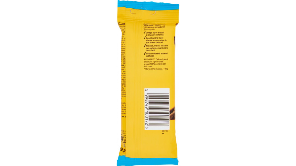 Pedigree Rodeo Ropper x4 con Manzo 70 gr.
