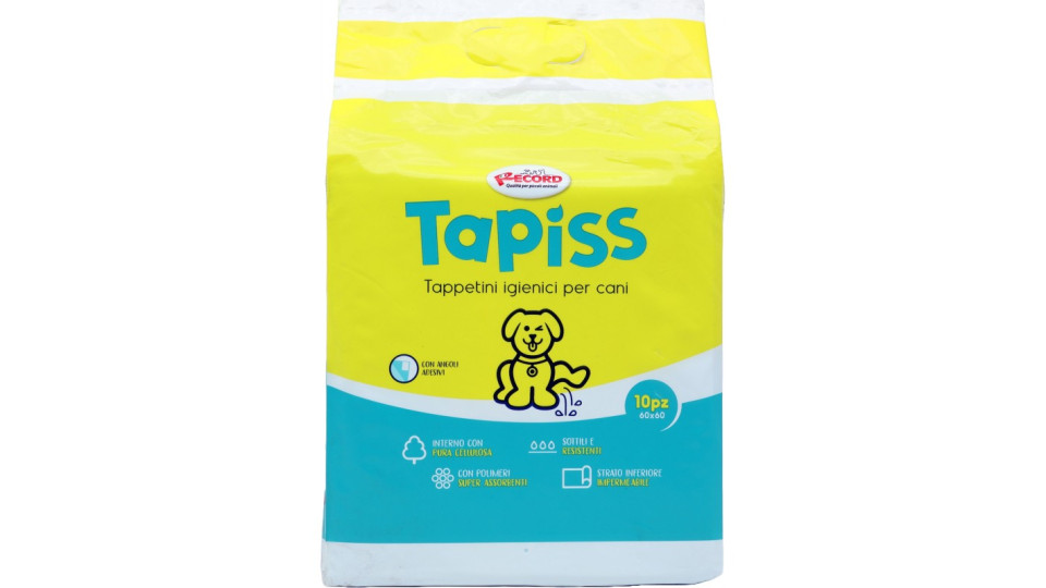 Record tapiss tappetini assorbenti per cani cm.60x60 pz.10