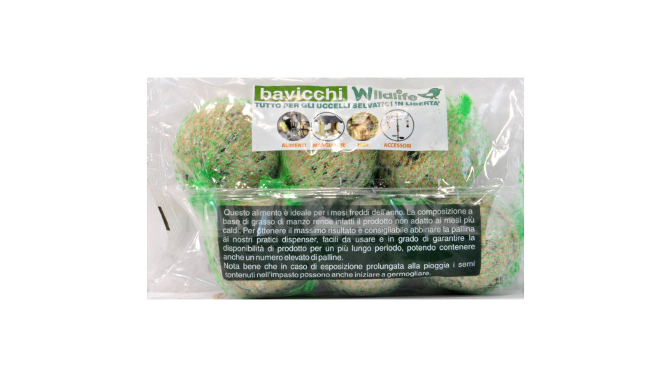 Bavicchi palline grasso rete pz.6 gr.540