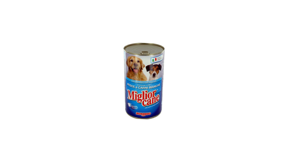Migliorcane boconcini pesce carni bianche - kg.1,25