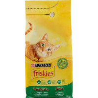 Friskies Purina gatto crocchette adult con coniglio, pollo e...