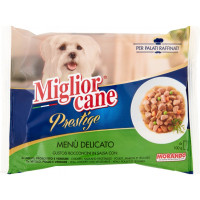 Migliorcane Prestige Menù Delicato Bocconcini Pollo Prosciutto...