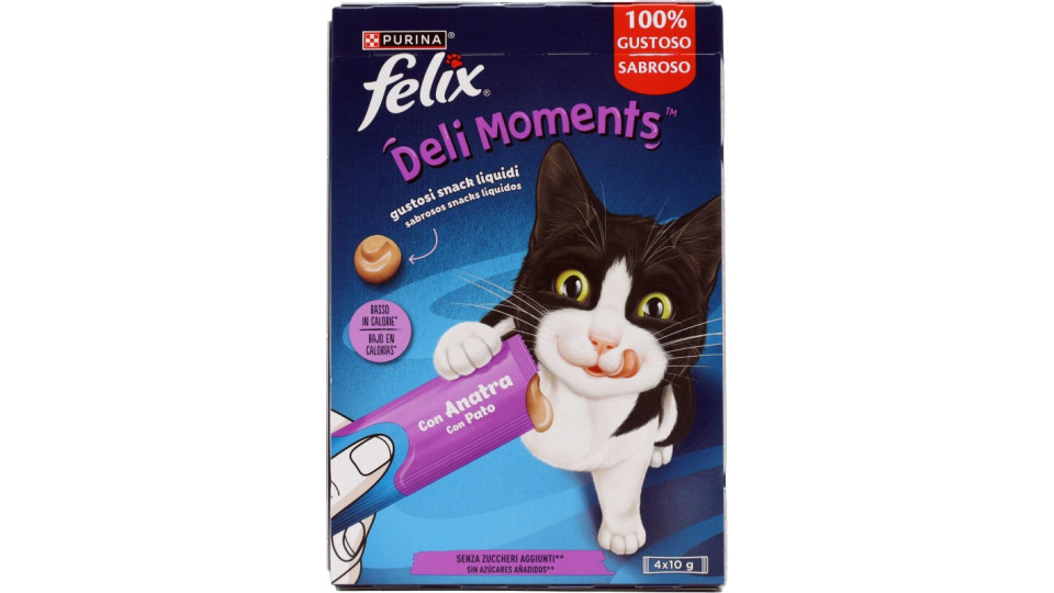 FELIX Deli Moments con Anatra 4 x 10 g