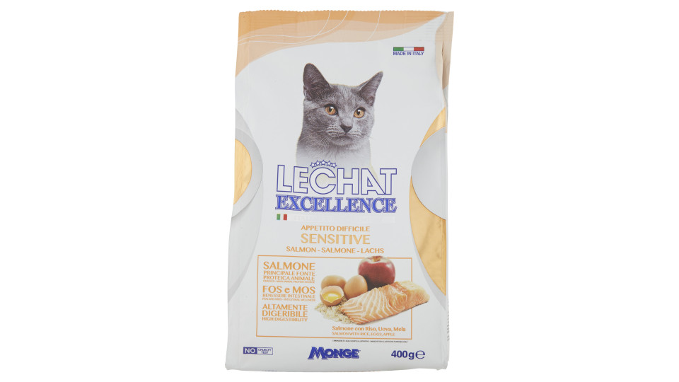 Lechat excellence crocchette sesitive - gr.400