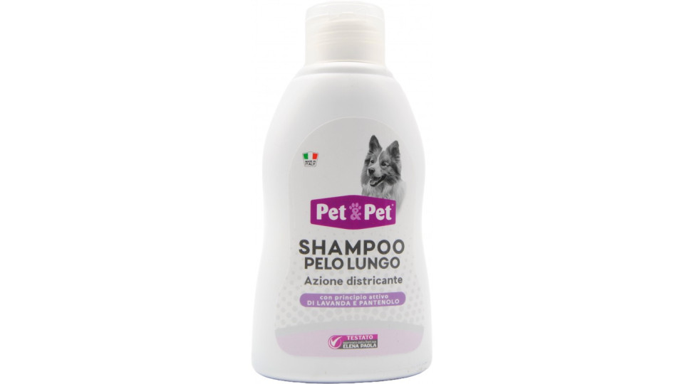 Pet&pet shampo cani a pelo lungo ml.200