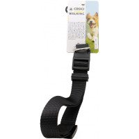 Croci collare nero 16 mm regolabile