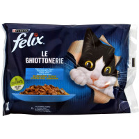 Felix ghiottonerie salmone e tonno gr.85x4