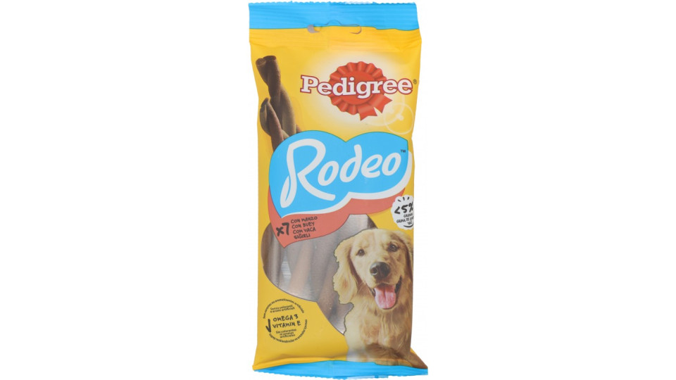 Pedigree Rodeo Snack Cane x7 con Manzo 123 g
