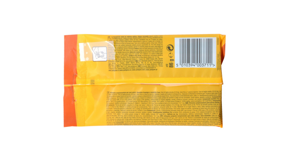 Pedigree schmackos multi mix x12