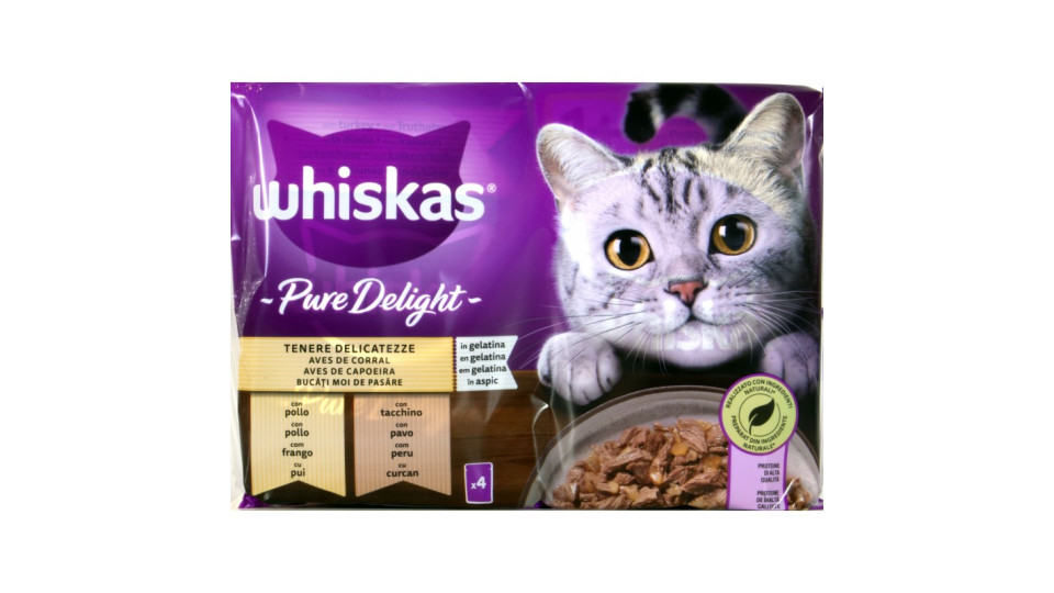 Whiskas Pure Delight Selezione Delicata - Tenerezze - in...