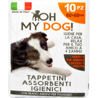 Oh my dog tappetino con adesivo cm.60x60 pz.10