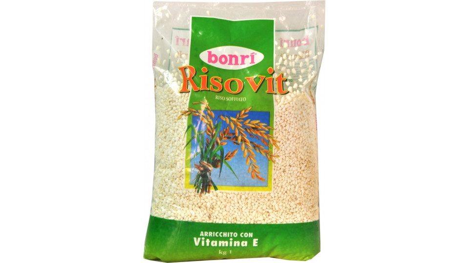 Bonri risovit riso soffiato per animali kg.1