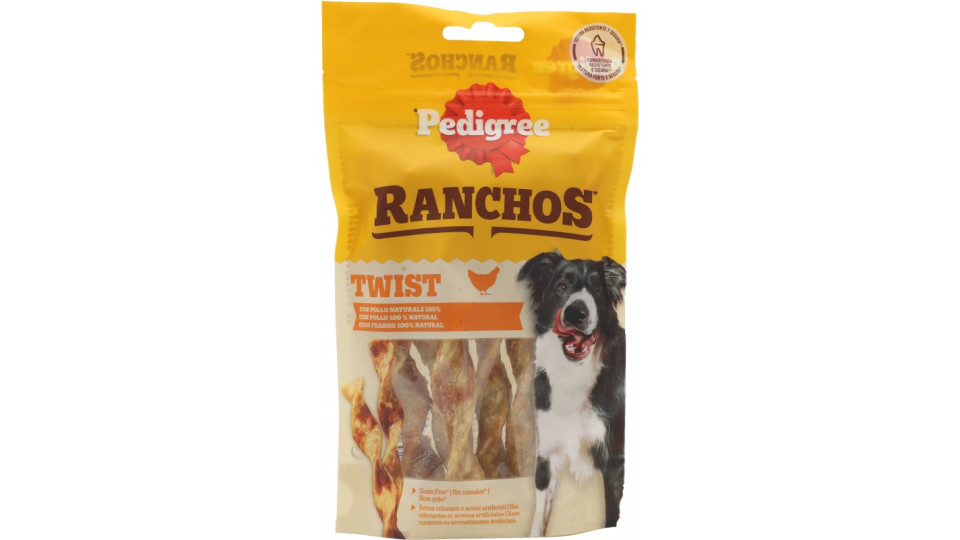 Pedigree Ranchos Twist Snack Cane 60 g